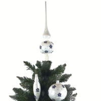 OZDOBA VNON  Bl porceln s kytikami pika 7cm