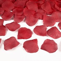 Lupene ruží textilné červené