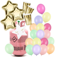 Party set s hliom - Hviezdna pastelov party