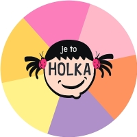 Je to holka - odznak pre rodinn oslavu 5,5 cm