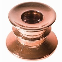 Svietnik sklenen Rose Gold 4 cm