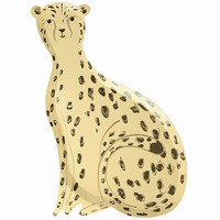 Taniere papierové Safari Gepard 16,5 x 24,4 cm, 8 ks