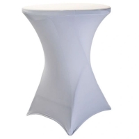TENTino Elastick ubrus EXTREME na koktejlov bistro stl 60 cm VCE BAREV Barva ubrusu: BL / WHITE