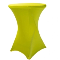 TENTino Elastick obrus STANDARD na koktailov bistro stl 60 cm VIAC FARIEB Farba obrusu: SVETLO ZELEN / APPLE GREEN