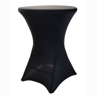 OBRUS ZADARMO - Skladac bistro stolk IVAN priemer 80 cm Farba obrusu: IERNA / BLACK