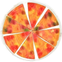 Pizza part - el mega pizza 120 g 19 cm