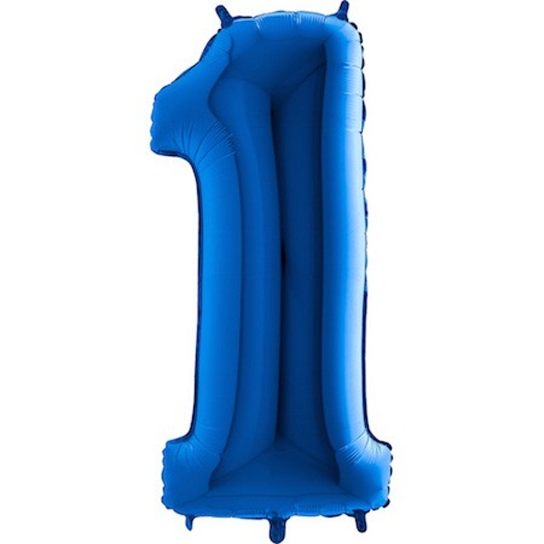 E-shop Balón fóliový číslo modré 1