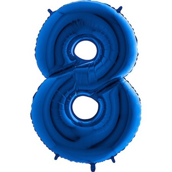 E-shop Balón fóliový číslo modré 8