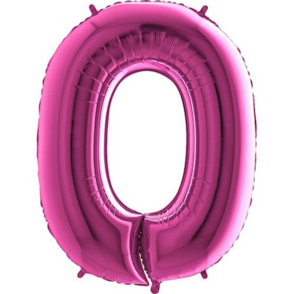 E-shop Balón fóliový číslo ružové 0