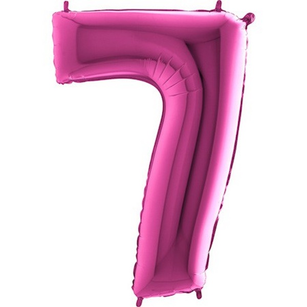 E-shop Balón fóliový číslo ružové 7