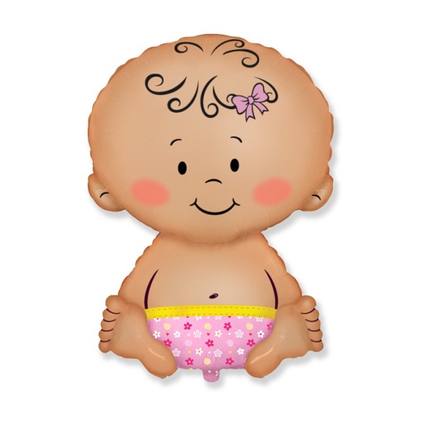 E-shop BALON fóliový bábätko dievčatko