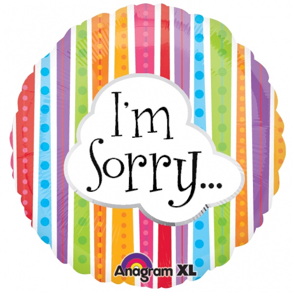 E-shop Balónik fóliový "I am sorry"