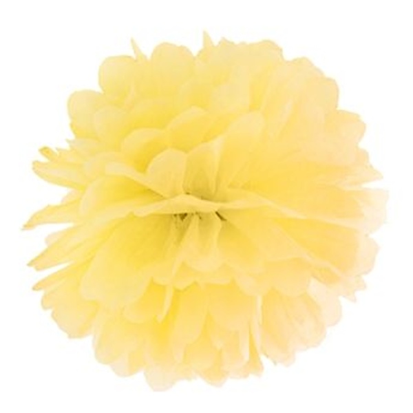 Pom pom 25cm žltý