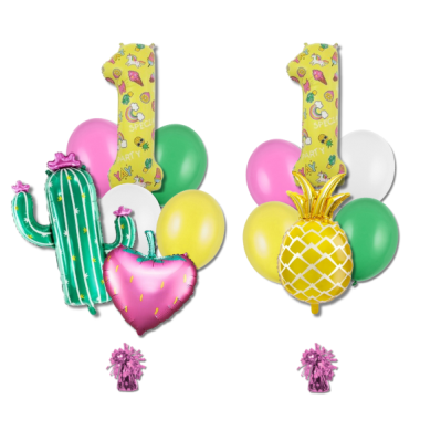 Set balnk 2x buket - jahoda,ananas,kaktus s slic 11