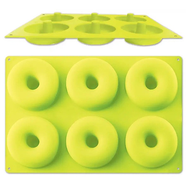 E-shop Forma na pečenie silikónová Donuty 29 x 17,5 cm