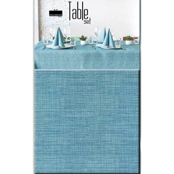 SADA obrus 140x240cm a servtky 44x44cm 10ks Airlaid Fle Avio