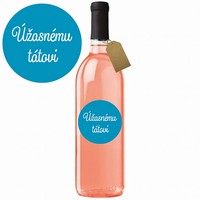 Darekov vno " Nejlepmu ttovi"- Rulandsk modr rose 750 ml