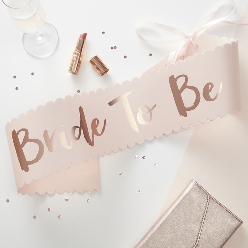 ERPA rov s potiskem z rovho zlata Bride to Be
