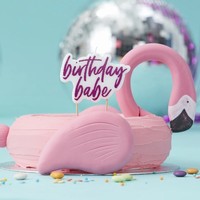 SVKA dortov Birthday Babe s glitry