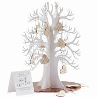 Strom přání dřevěný (kniha hostů)