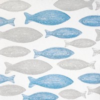 UBROUSKY Mediterane Azzurro ryby 40x40cm 50ks