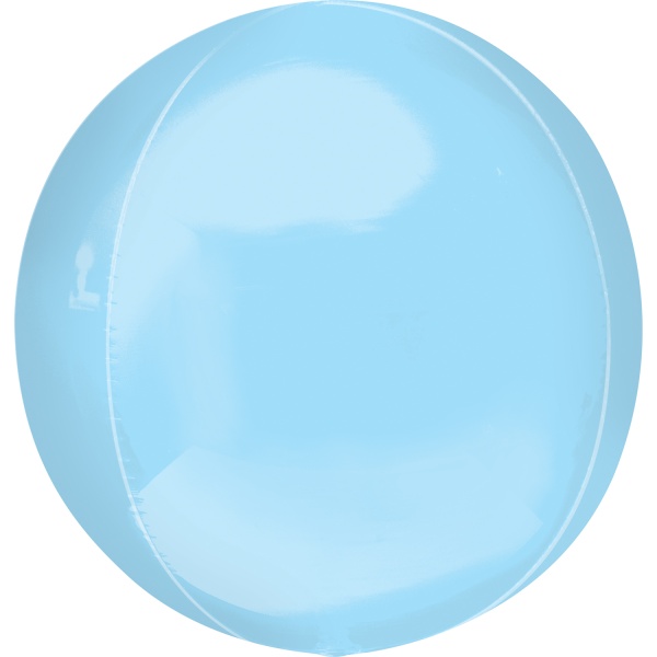BALÓNIK fóliový ORBZ guľa modrá 53cm
