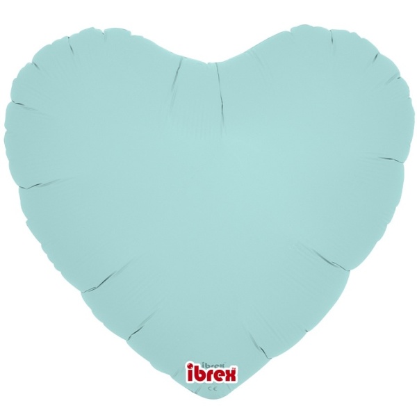 BALÓNIK fóliový Srdce pastelové sv. modré 35cm 5ks