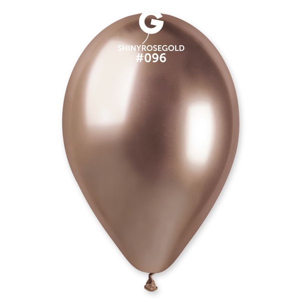 E-shop BALÓNIK chromový latexový rose gold 33 cm 1ks