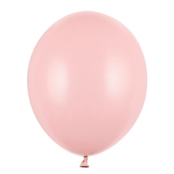 Balóniky latexové pastelové svetlo ružové 23 cm 100 ks