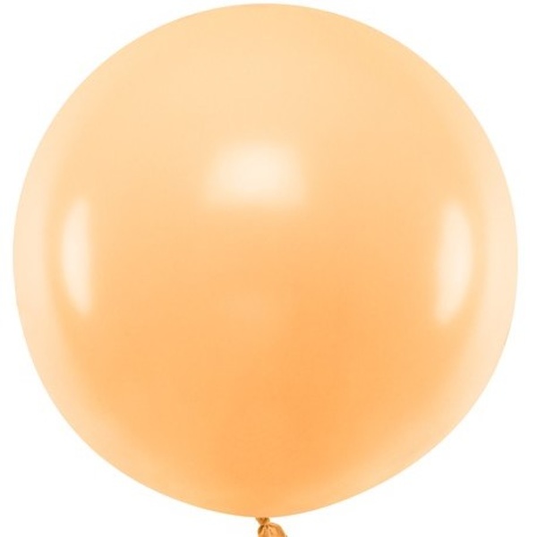 Balón 60cm pastelový svetlo broskyňový