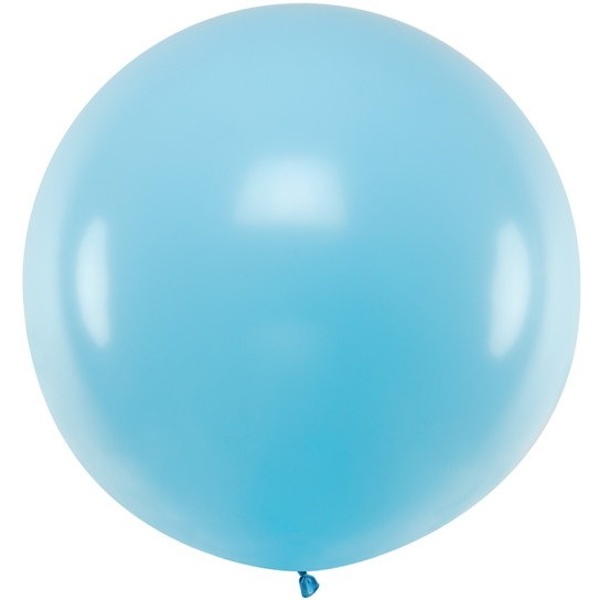 E-shop Balón 60cm pastelový svetlo modrý