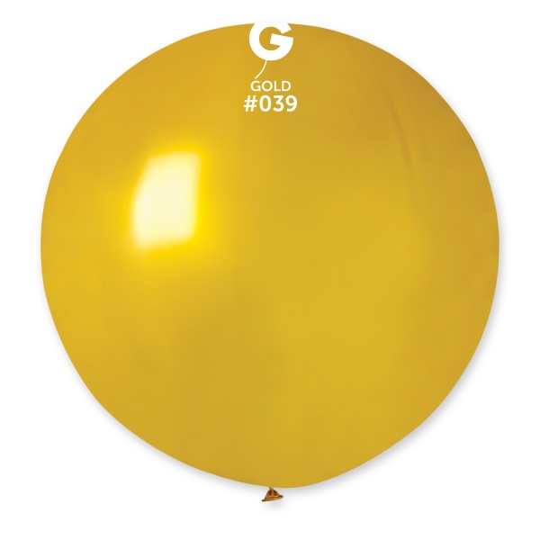 Balón jumbo zlatý 80 cm