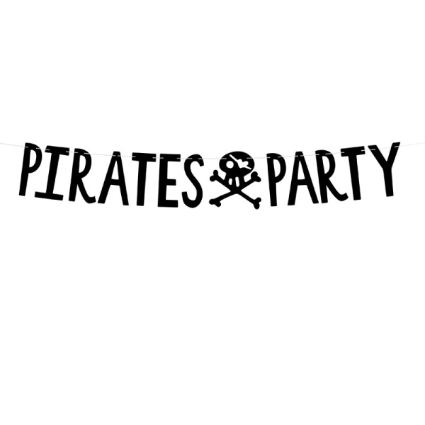 BANNER PIRATES PARTY