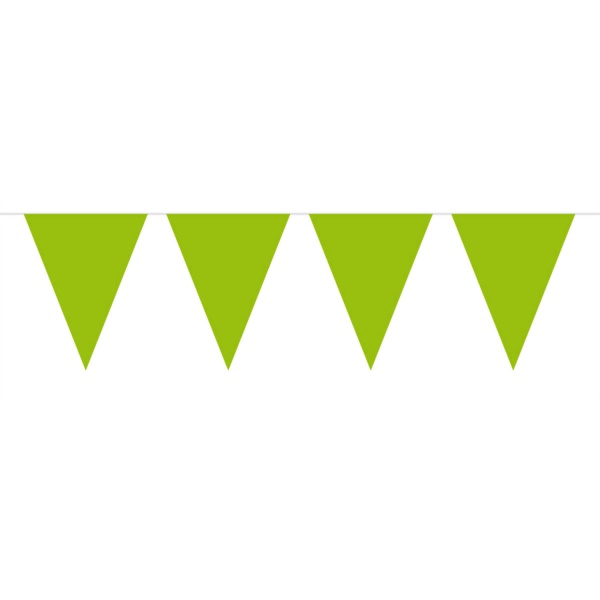 E-shop BANNER vlajočkový limetkový zelený 3m