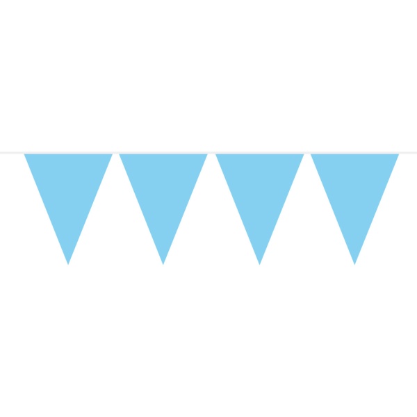 E-shop BANNER vlajočkový sv. modrý 10m