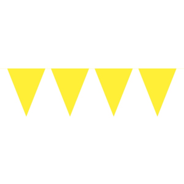 E-shop BANNER vlajočkový žltý 3m