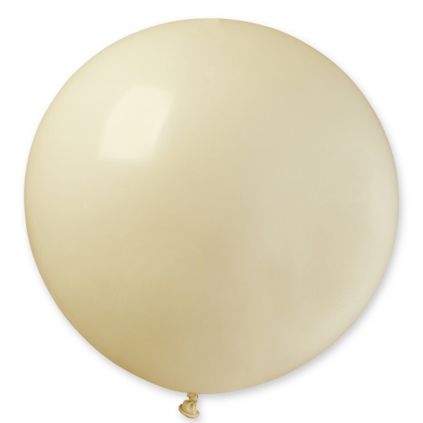 Balón latexový jumbo slonová kosť 80 cm 1 ks