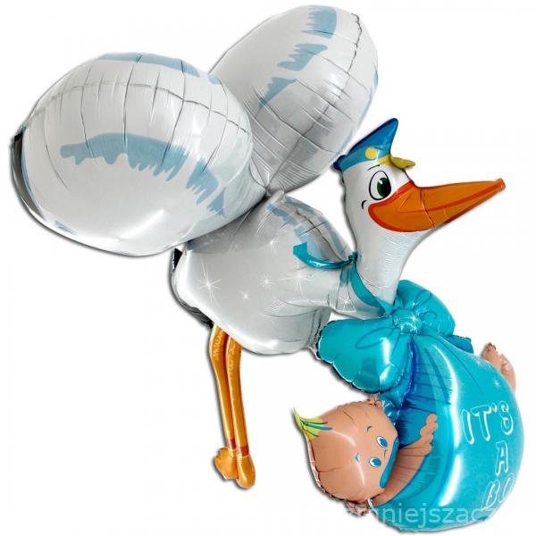 Balnik fliov Airwalker Bocian modr 125 x 177 x 66 cm