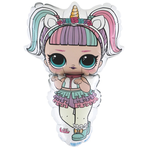 Balnik fliov LOL Surprise Unicorn 86 cm