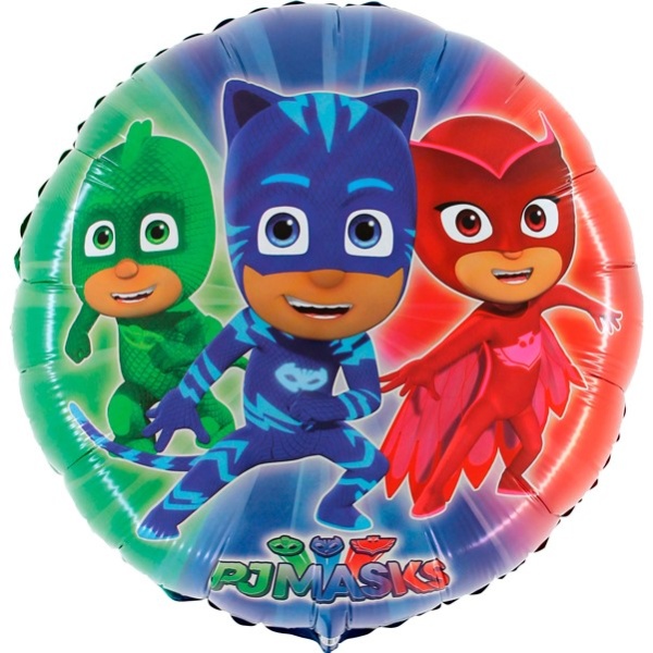 Balónik fóliový PJ Masks 46 cm