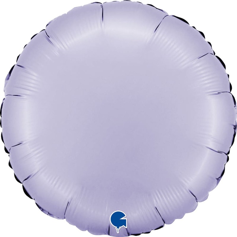 E-shop Balónik fóliový okrúhly saténový lila 45 cm