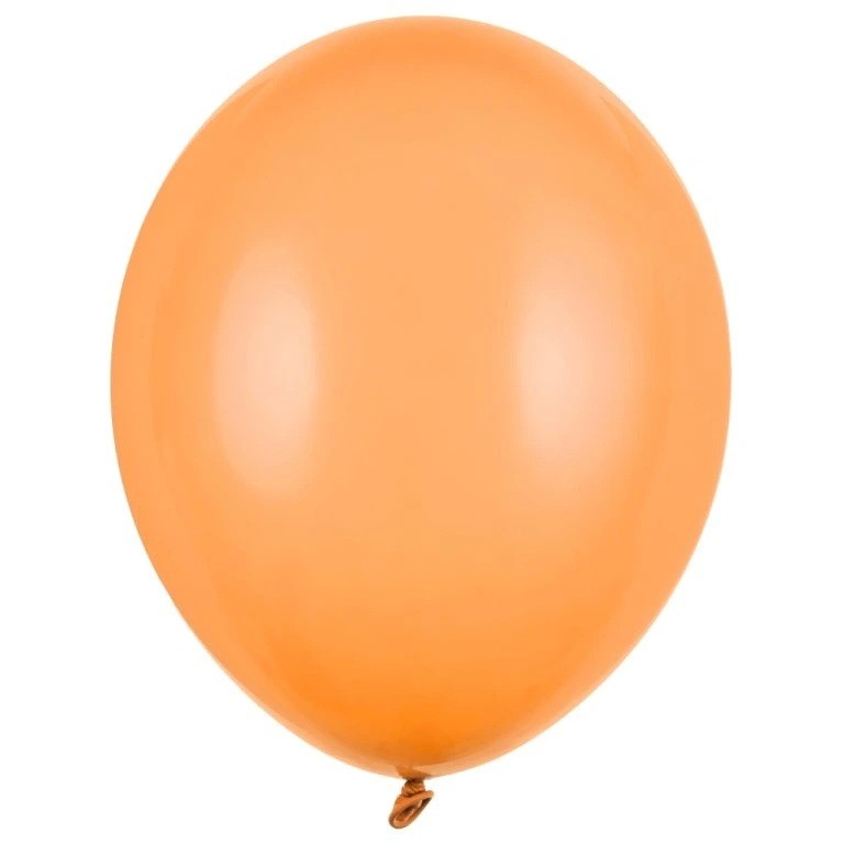 Balnek latexov pastelov svtle oranov 30 cm 1 ks
