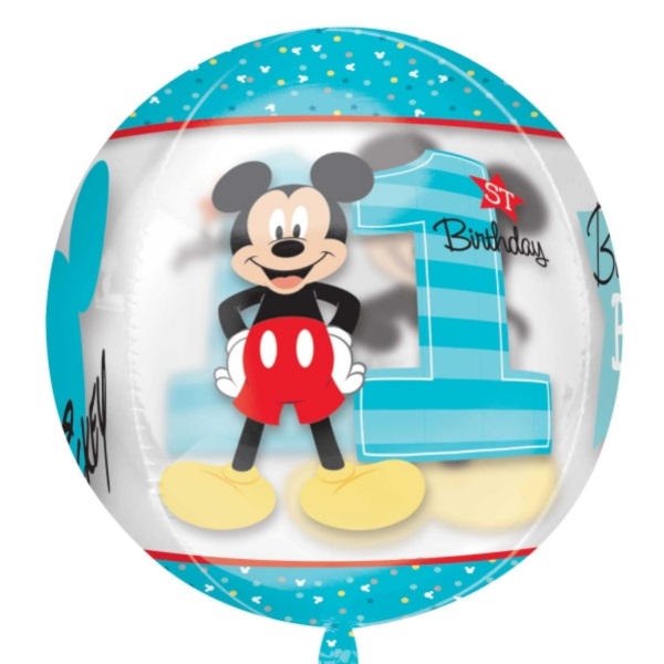 BALÓNOVÁ BUBLINA Orbz Mickey Mouse 1 rok