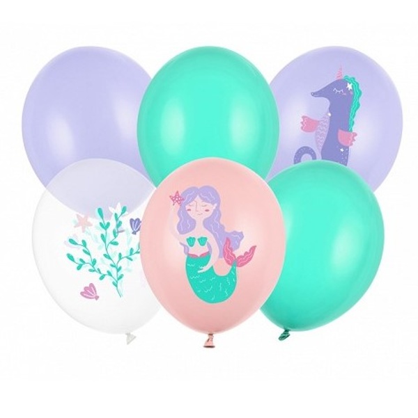 Balniky Morsk svet mix 30 cm, 6 ks