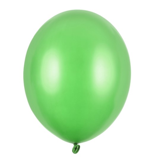 Balnky Strong 27 cm, Metallic Bright Green (1 balen / 10 ks)