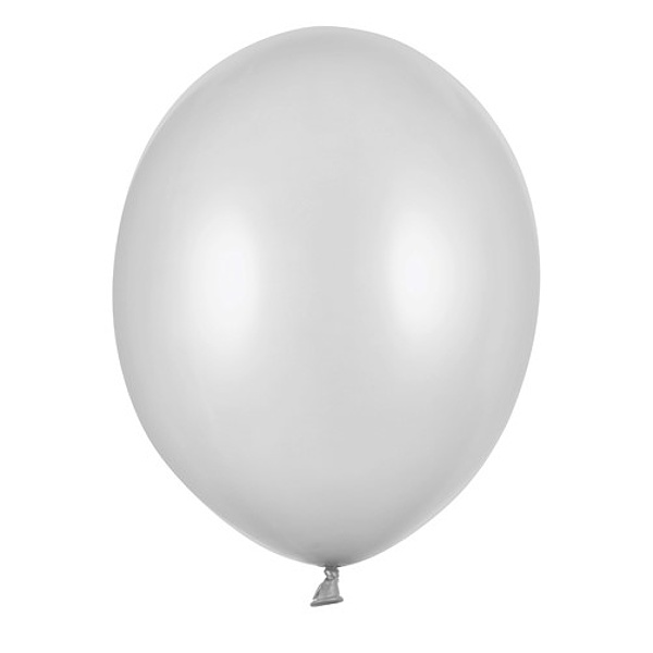 Balnky Strong 27cm, Metallic Silver Snow (1 bal. / 50 ks.)