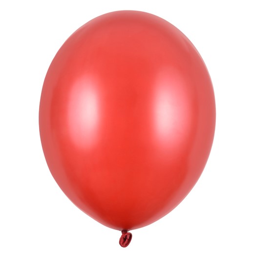 Balnky Strong 30cm, Metallic Poppy Red (1 bal. / 50 ks)
