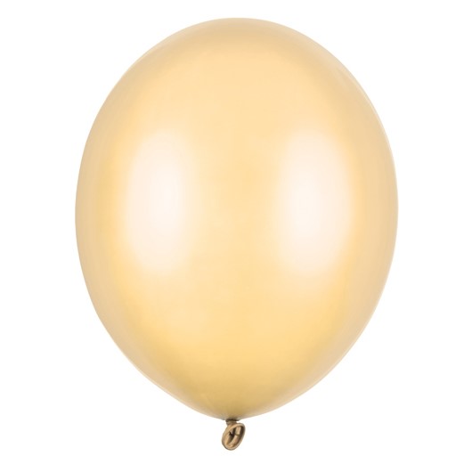 Balonky Strong 30cm, Metallic jasn oranov barva (1 bal./50 ks)
