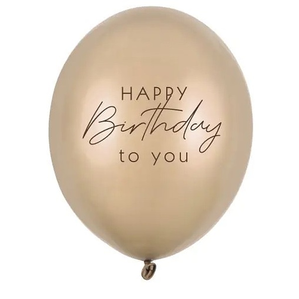 Balnky latexov HB to you zlat 30 cm 50 ks