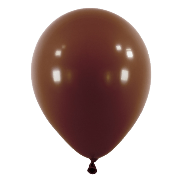 Balóniky latexové dekoratérske Fashion Čokoláda 27,5 cm 50 ks